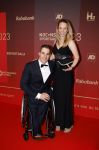 Utrecht 20 december 2023
Sportman / sportvrouw van jaar gala . Jetze Plat  met partner