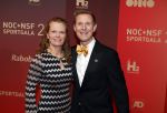 Utrecht 20 december 2023
Sportman / sportvrouw van jaar gala . Jochem Uytdehaage met partner