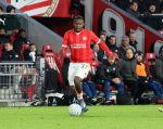 Eindhoven, 7 December 2023
Kompetitiewedstrijd PSV-SC Heerenveen, eindstand 2-0
Johan Bakayoko