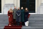 Den Haag 22 december 2023
Fotouurtje met Koning Willem Alexander Koningin Maxima Prinses Amalia Prinses Alexia Prinses Ariane en hun hondje Mambo bij Huis ten Bosch .