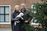 Den Haag 22 december 2023
Fotouurtje met Koning Willem Alexander Koningin Maxima Prinses Amalia Prinses Alexia Prinses Ariane en hun hondje Mambo bij Huis ten Bosch .