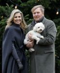 Den Haag 22 december 2023
Fotouurtje met Koning Willem Alexander Koningin Maxima Prinses Amalia Prinses Alexia Prinses Ariane en hun hondje Mambo bij Huis ten Bosch .