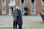 Den Haag 22 december 2023
Fotouurtje met Koning Willem Alexander Koningin Maxima Prinses Amalia Prinses Alexia Prinses Ariane en hun hondje Mambo bij Huis ten Bosch .