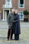 Den Haag 22 december 2023
Fotouurtje met Koning Willem Alexander Koningin Maxima Prinses Amalia Prinses Alexia Prinses Ariane en hun hondje Mambo bij Huis ten Bosch .