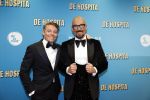 Amsterdam 4 december 2023
Premiere de hospita in het nieuwe delamar theater. maik de Boer met een kennis
