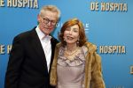 Amsterdam 4 december 2023
Premiere de hospita in het nieuwe delamar theater. marijke Helwegen met man harrie