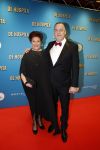 Amsterdam 4 december 2023
Premiere de hospita in het nieuwe delamar theater. marjolein Touw met man