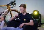 Amsterdam 21 december 2023
Presentatie nieuwe ploeg Visma Lease a Bike bij Move in Amsterdam.  Matteo Jorgenson