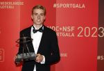 Utrecht 20 december 2023
Sportman / sportvrouw van jaar gala . Niels Laros  en zijn vriendin