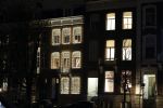 Amsterdam 12 december 2023
Het huis van Olcay Gulsen in kerstverlichting