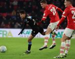 Eindhoven, 7 December 2023
Kompetitiewedstrijd PSV-SC Heerenveen, eindstand 2-0
Osame Sahroui en Guus Til