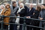 Amsterdam 13 december 2023
Uitvaart dienst Cilly Dartell in de Duif in Amsterdam. Patty Brard Bart Ettekoven Viktor Brand en Gallyon v Vessem