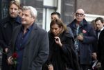 Amsterdam 13 december 2023
Uitvaart dienst Cilly Dartell in de Duif in Amsterdam. Patty Brard en Viktor Brand