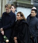 Amsterdam 13 december 2023
Uitvaart dienst Cilly Dartell in de Duif in Amsterdam. Patty Brard en Viktor Brand