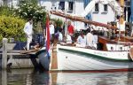Muiden 11 juni 2023
Prinses Beatrix gaat varen met vrienden op de groene Draeck. oa Aanwezig Prins Constantijn Prinses laurentien Gravin Eloise met (een) vriend.  Prinses Laurentien had ook de hond meegenomen.