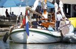 Muiden 11 juni 2023
Prinses Beatrix gaat varen met vrienden op de groene Draeck. oa Aanwezig Prins Constantijn Prinses laurentien Gravin Eloise met (een) vriend.  Prinses Laurentien had ook de hond meegenomen.