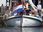 Muiden 11 juni 2023
Prinses Beatrix gaat varen met vrienden op de groene Draeck. oa Aanwezig Prins Constantijn Prinses laurentien Gravin Eloise met (een) vriend.  Prinses Laurentien had ook de hond meegenomen.