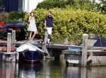 Muiden 11 juni 2023
Prinses Beatrix gaat varen met vrienden op de groene Draeck. oa Aanwezig Prins Constantijn Prinses laurentien Gravin Eloise met (een) vriend.  Prinses Laurentien had ook de hond meegenomen.