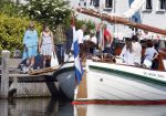 Muiden 11 juni 2023
Prinses Beatrix gaat varen met vrienden op de groene Draeck. oa Aanwezig Prins Constantijn Prinses laurentien Gravin Eloise met (een) vriend.  Prinses Laurentien had ook de hond meegenomen.