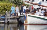 Muiden 11 juni 2023
Prinses Beatrix gaat varen met vrienden op de groene Draeck. oa Aanwezig Prins Constantijn Prinses laurentien Gravin Eloise met (een) vriend.  Prinses Laurentien had ook de hond meegenomen.