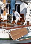 Muiden 11 juni 2023
Prinses Beatrix gaat varen met vrienden op de groene Draeck. oa Aanwezig Prins Constantijn Prinses laurentien Gravin Eloise met (een) vriend.  Prinses Laurentien had ook de hond meegenomen.