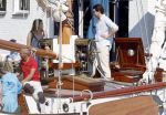 Muiden 11 juni 2023
Prinses Beatrix gaat varen met vrienden op de groene Draeck. oa Aanwezig Prins Constantijn Prinses laurentien Gravin Eloise met (een) vriend.  Prinses Laurentien had ook de hond meegenomen.