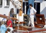 Muiden 11 juni 2023
Prinses Beatrix gaat varen met vrienden op de groene Draeck. oa Aanwezig Prins Constantijn Prinses laurentien Gravin Eloise met (een) vriend.  Prinses Laurentien had ook de hond meegenomen.