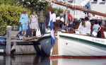 Muiden 11 juni 2023
Prinses Beatrix gaat varen met vrienden op de groene Draeck. oa Aanwezig Prins Constantijn Prinses laurentien Gravin Eloise met (een) vriend.  Prinses Laurentien had ook de hond meegenomen.