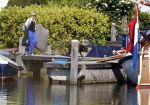 Muiden 11 juni 2023
Prinses Beatrix gaat varen met vrienden op de groene Draeck. oa Aanwezig Prins Constantijn Prinses laurentien Gravin Eloise met (een) vriend.  Prinses Laurentien had ook de hond meegenomen.