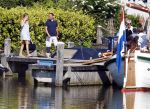 Muiden 11 juni 2023
Prinses Beatrix gaat varen met vrienden op de groene Draeck. oa Aanwezig Prins Constantijn Prinses laurentien Gravin Eloise met (een) vriend.  Prinses Laurentien had ook de hond meegenomen.