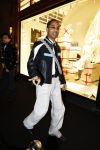 Amsterdam 14 december 2023
Opening van de nieuwe Louis Vuitton winkel op de pc Hooftstraat.
Alle gasten werden met luxe BMW 's gebracht. rapper Sor