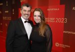 Utrecht 20 december 2023
Sportman / sportvrouw van jaar gala . Ron Berteling met zijn vrouw