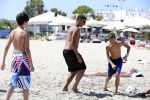 ibiza 17 juli 2012
Ruud Gullit op vakantie met al zijn 6 kinderen Felicity Charmayne Quincy Cheyenne Joelle en Maxim .
Peter Smulders bv