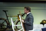 Amsterdam 21 december 2023
Presentatie nieuwe ploeg Visma Lease a Bike bij Move in Amsterdam. Pers chef Sander Kleikers