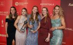Utrecht 20 december 2023
Sportman / sportvrouw van jaar gala . Sportploeg van het jaar dee dames 400 meter met Femke Bol Lieke Klaver Eveline Saalberg Cathelijn Peeters en Lisanne de Witte