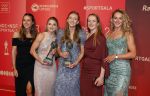 Utrecht 20 december 2023
Sportman / sportvrouw van jaar gala . Sportploeg van het jaar dee dames 400 meter met Femke Bol Lieke Klaver Eveline Saalberg Cathelijn Peeters en Lisanne de Witte