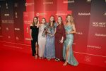 Utrecht 20 december 2023
Sportman / sportvrouw van jaar gala . Sportploeg van het jaar dee dames 400 meter met Femke Bol Lieke Klaver Eveline Saalberg Cathelijn Peeters en Lisanne de Witte