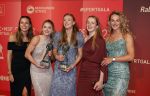Utrecht 20 december 2023
Sportman / sportvrouw van jaar gala . Sportploeg van het jaar dee dames 400 meter met Femke Bol Lieke Klaver Eveline Saalberg Cathelijn Peeters en Lisanne de Witte