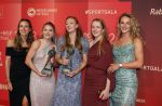 Utrecht 20 december 2023
Sportman / sportvrouw van jaar gala . Sportploeg van het jaar dee dames 400 meter met Femke Bol Lieke Klaver Eveline Saalberg Cathelijn Peeters en Lisanne de Witte