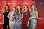 Utrecht 20 december 2023
Sportman / sportvrouw van jaar gala . Sportploeg van het jaar dee dames 400 meter met Femke Bol Lieke Klaver Eveline Saalberg Cathelijn Peeters en Lisanne de Witte