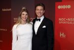 Utrecht 20 december 2023
Sportman / sportvrouw van jaar gala . Tess Wester met partner Mart Lieder