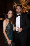Amsterdam 9 december 2023
VIP dag van de luxury fair in de RAI. Thierry Baudet en zijn vrouw Davide Heijmans met vrienden