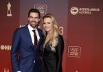Utrecht 20 december 2023
Sportman / sportvrouw van jaar gala . Tom Dumoulin met nieuwe vriendin
