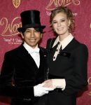 Amsterdam 8 december 2023
Premiere Wonka in Pathe Noord. Wibi Soerjadi met vriendin