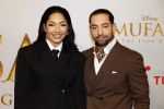 Amsterdam 17 december 2024
Premiere Mufasa (disney) in hotel l'Europe. April Darby met partner