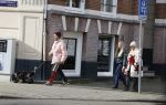 Amsterdam 11 maart 2023
Oud voetballer Poulsen van Ajax met vrouw en dochetr in Amsterdam.