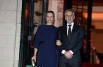 Amsterdam 11 december 2024
Koningspaar Koning Willem Alexander Koningin Maxima  bij contraprestatie Portugese staatsbezoek, Dick Schoof en partner Loes Meurs