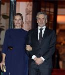 Amsterdam 11 december 2024
Koningspaar Koning Willem Alexander Koningin Maxima  bij contraprestatie Portugese staatsbezoek, Dick Schoof en partner Loes Meurs