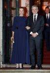 Amsterdam 11 december 2024
Koningspaar Koning Willem Alexander Koningin Maxima  bij contraprestatie Portugese staatsbezoek, Dick Schoof en partner Loes Meurs