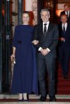 Amsterdam 11 december 2024
Koningspaar Koning Willem Alexander Koningin Maxima  bij contraprestatie Portugese staatsbezoek, Dick Schoof en partner Loes Meurs